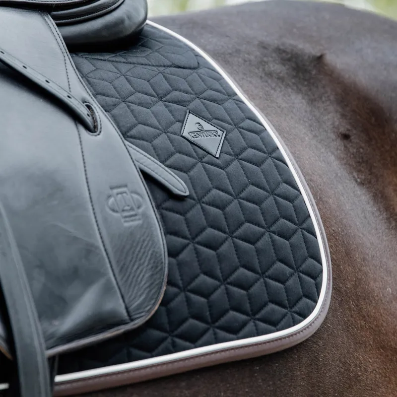 Kentucky Horsewear Skin Friendly Saddle Pad DR Black-1